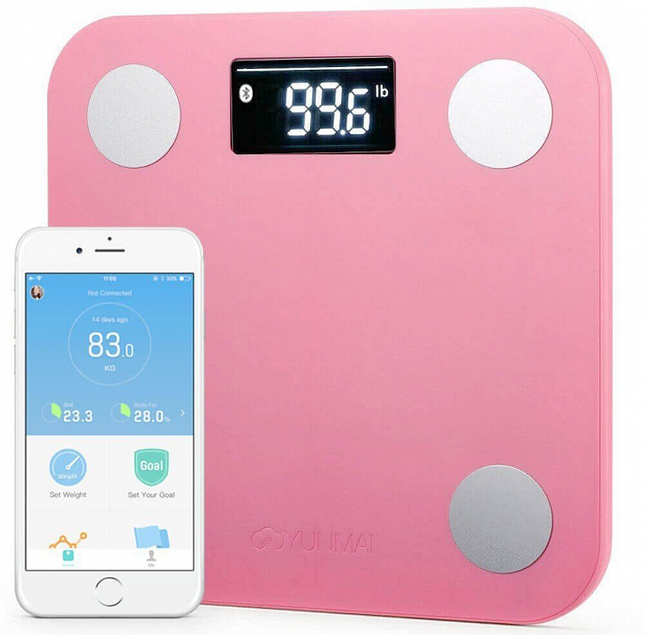 Умные весы Yunmai Mini (Pink) купить в интернет-магазине icover