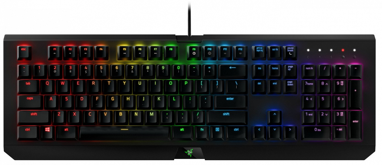 Игровая клавиатура Razer BlackWidow X Chroma RZ03-01760200-R3M1 (Black) купить в интернет-магазине icover