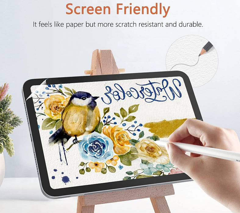 Защитная пленка с эффектом бумаги WIWU iPaper Paper-Like Protect Film для iPad mini 6  купить в интернет-магазине icover