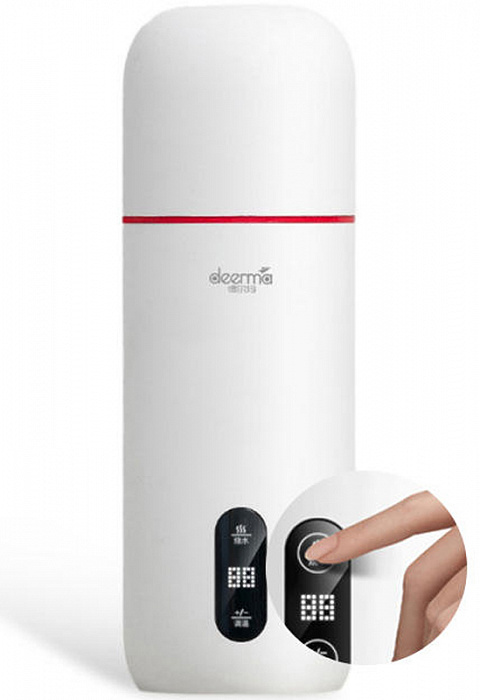 Электрический термос Deerma Electric Hot Water Cup 0.35L (White) купить в интернет-магазине icover