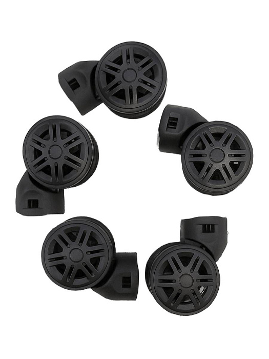 Комплект колёс для чемодана Ridberg Discover 5 шт. (Black) купить в интернет-магазине icover