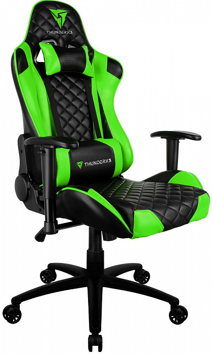 Игровое кресло ThunderX3 TGC12 TX3-12BG (Black/Green) купить в интернет-магазине icover
