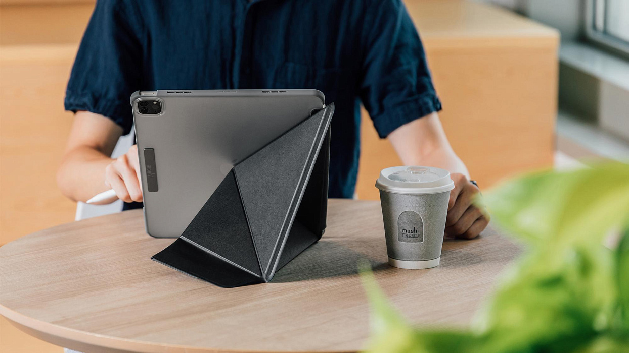 Чехол-книжка Moshi VersaCover (99MO056085) для iPad Pro 12.9" 2021 (Black) купить в интернет-магазине icover