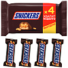 Ассорти BarsMix шоколадный батончик Snickers (4х40г), Milky Way (4х26г) 2 шт. купить в интернет-магазине icover