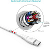 Кабель Syncwire SW-TC067 USB-C 1m (White) купить в интернет-магазине icover