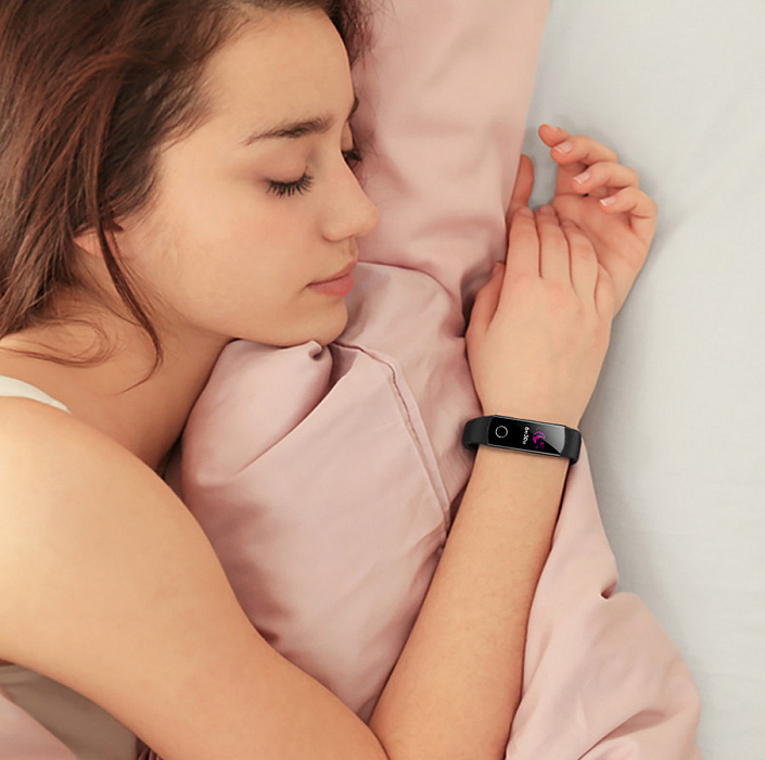 Фитнес-браслет Honor Band 5 CRS-B19S (Black) купить в интернет-магазине icover
