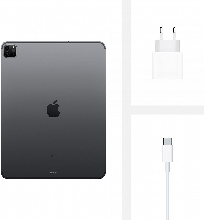 Планшет Apple iPad Pro 2020 11" (MXDC2RU/A) Wi-Fi 256Gb (Space Grey) купить в интернет-магазине icover