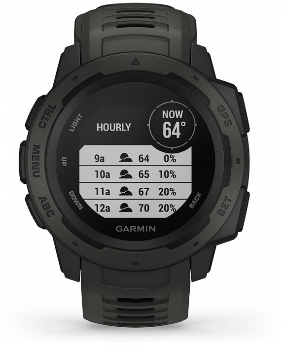 Умные часы Garmin Instinct 010-02064-00 (Graphite) купить в интернет-магазине icover