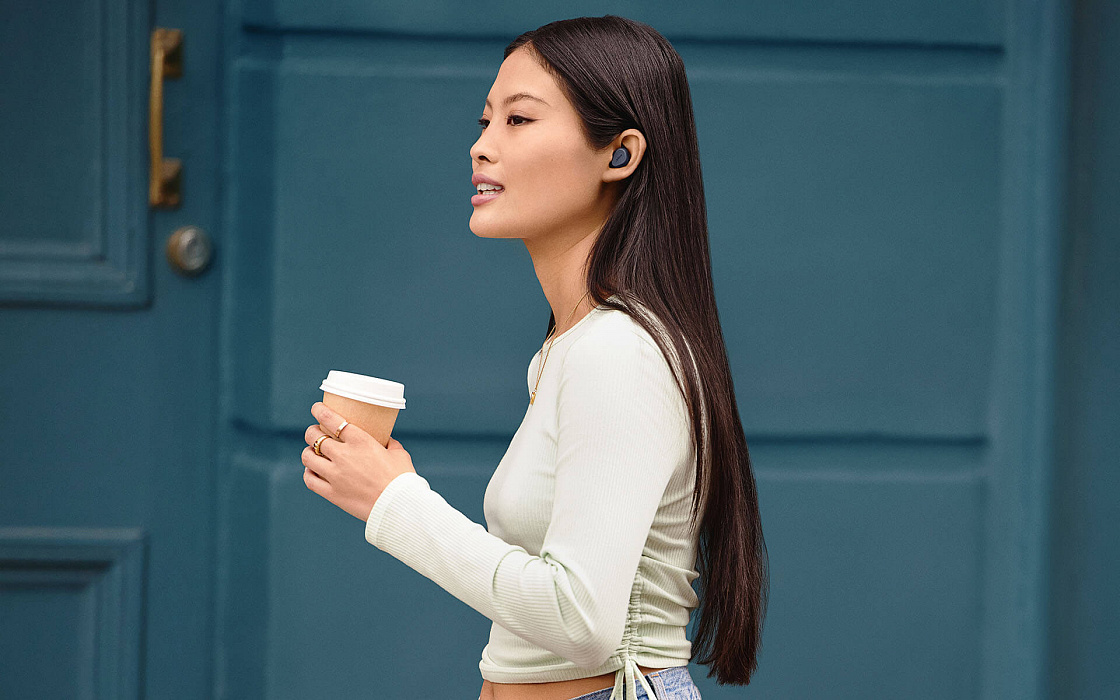 Беспроводные наушники Jabra Elite 2 100-91400003-60 (Navy) купить в интернет-магазине icover