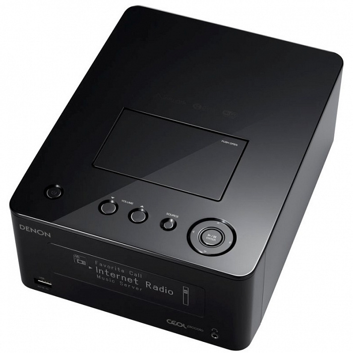 Denon CEOL Piccolo DRA-N4 - сетевой ресивер (High Gloss Black) купить в интернет-магазине icover