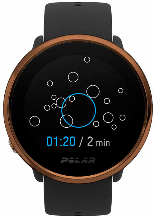 Спортивные часы Polar Ignite M/L 90071063 (Black/Copper) купить в интернет-магазине icover