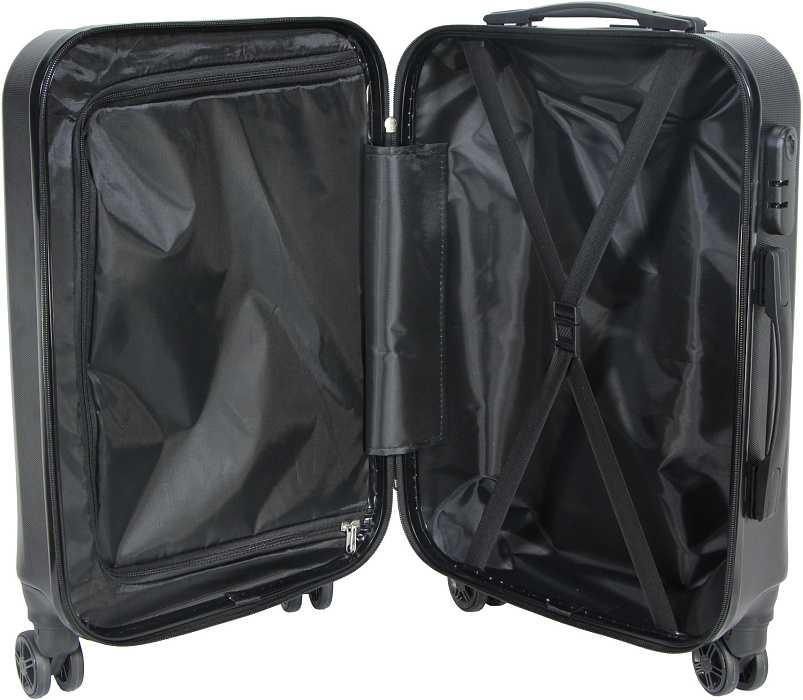 Комплект чемоданов Ridberg Discover M+S (Black) купить в интернет-магазине icover