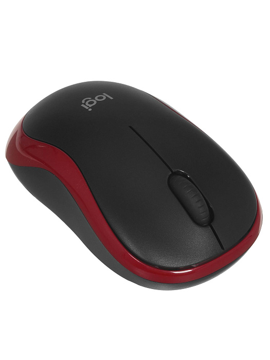 Мышь беспроводная Logitech M185 910-002633 (Red) купить в интернет-магазине icover