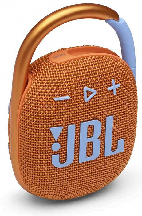 Портативная акустика JBL Clip 4 (Orange) купить в интернет-магазине icover