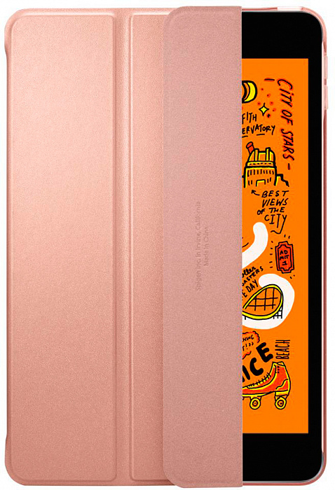Чехол Spigen Smart Fold (051CS26113) для iPad mini 5 (Rose Gold) купить в интернет-магазине icover