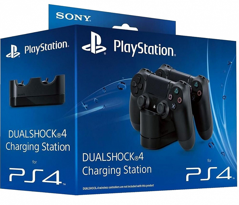 Sony Dualshock 4 Charging Station (CUH-ZDC1/E) - зарядное устройство для двух DualShock 4  купить в интернет-магазине icover