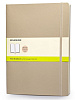 Moleskine Classic Soft XLarge (QP623G4) - нелинованный блокнот (Beige) купить в интернет-магазине icover