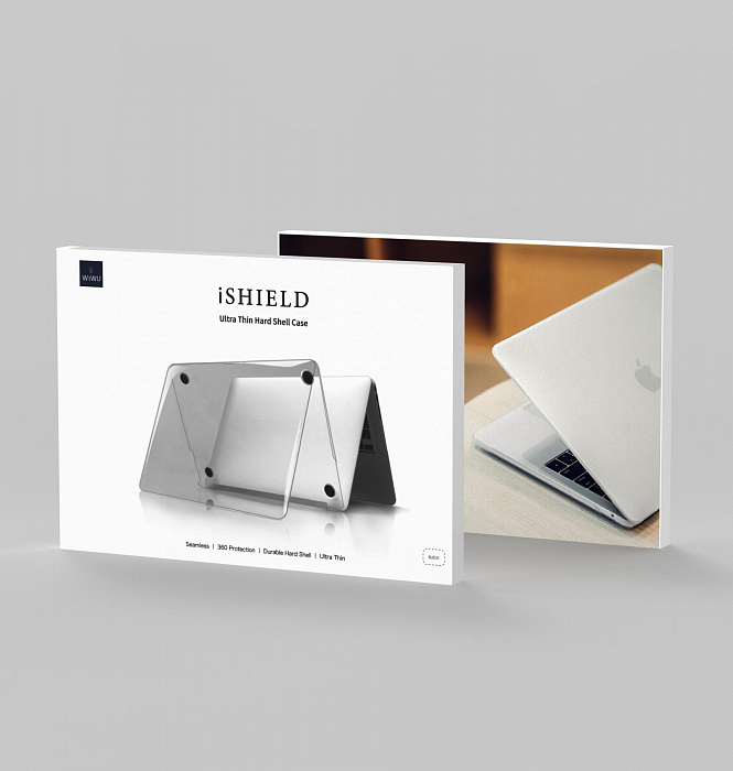 Чехол накладка пластиковая WIWU iSHIELD Hard Shell для Macbook Air 13 2020 (White frosted) купить в интернет-магазине icover