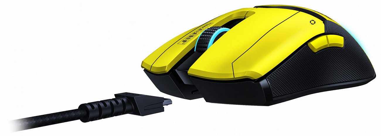 Игровая мышь Razer Viper Ultimate & Mouse Dock 8btn Cyberpunk 2077 Ed (RZ01-03050500-R3M1) купить в интернет-магазине icover