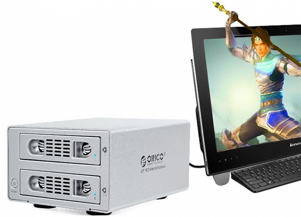 Контейнер Orico 3529RUS3 для HDD (Silver) купить в интернет-магазине icover