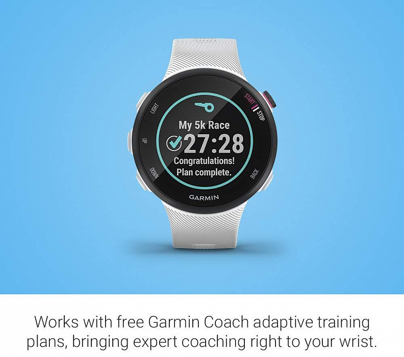 Спортивные часы Garmin Forerunner 45S 010-02156-10 (White) купить в интернет-магазине icover