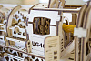 Ugears Механический конструктор 3D-пазл Локомотив с тендером, 47*12 см, 443 эл 70012 купить в интернет-магазине icover