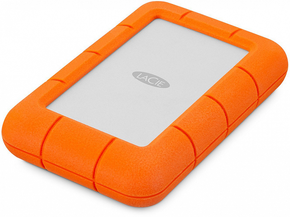 Внешний жесткий диск LaCie Rugged Mini 2.5" 1Tb USB 3.0 LAC301558 (Orange) купить в интернет-магазине icover