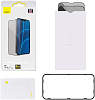 Защитное стекло Baseus Curved Crack-resistant Anti-spy 0.23 (SGQP020501) для iPhone 13 Pro Max (Black) купить в интернет-магазине icover