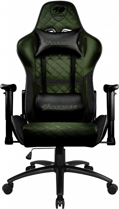 Кресло компьютерное Cougar Armor One-X (Black/Green) купить в интернет-магазине icover