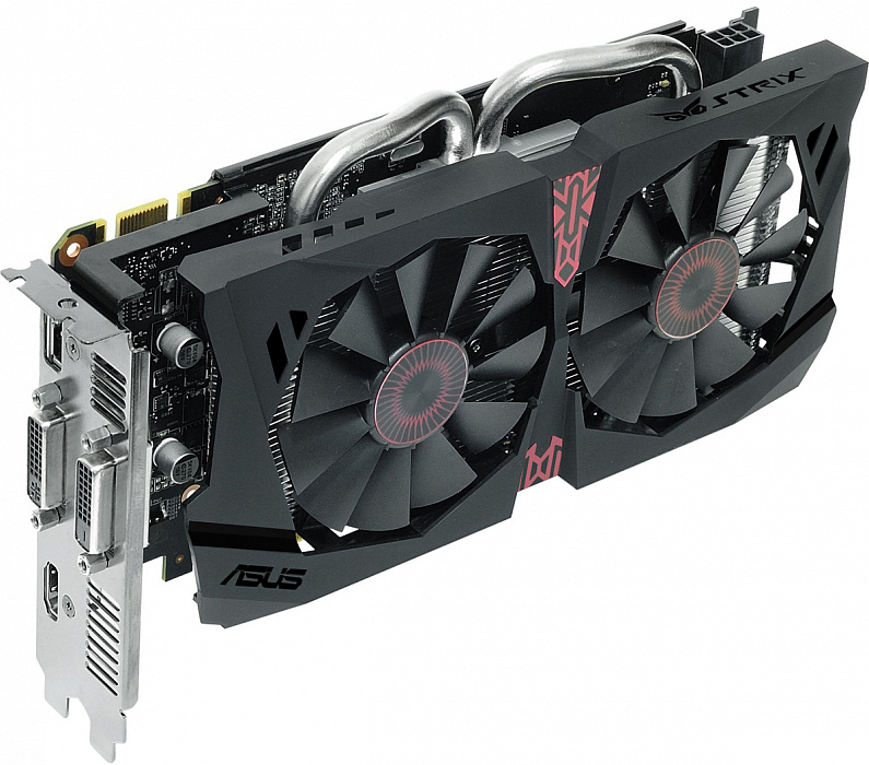Видеокарта Asus GeForce GTX 950 STRIX 2Gb 128bit (STRIX-GTX950-DC2OC-2GD5-GAMING) купить в интернет-магазине icover