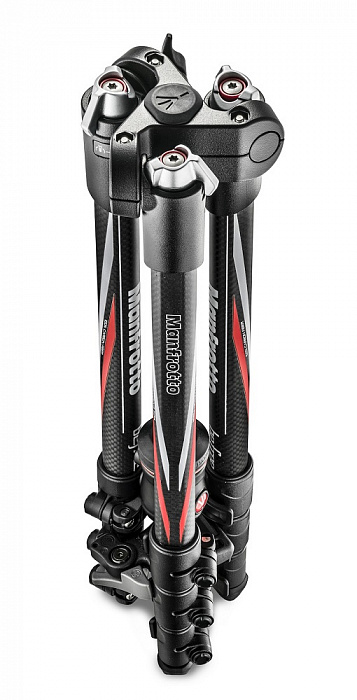 Manfrotto Befree (MKBFRC4-BH) - штатив карбоновый c шаровой головкой для фотокамеры (Black) купить в интернет-магазине icover
