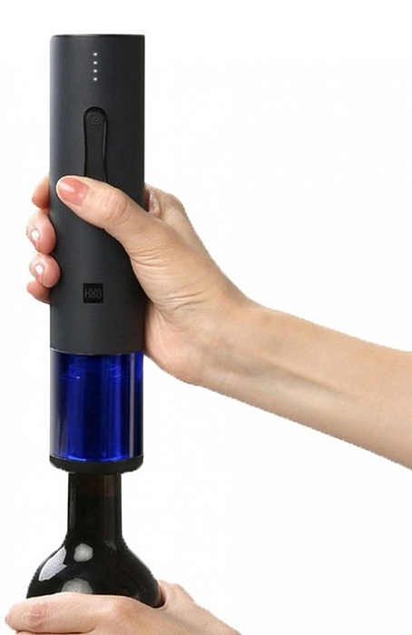 Электрический штопор Huohou Electric Wine Opener 3 в 1 HU0090 (Black) купить в интернет-магазине icover