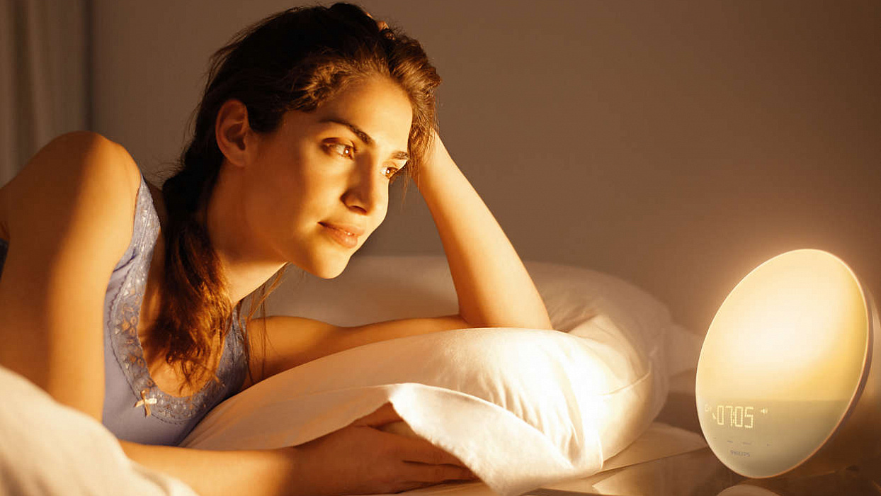 Световой будильник Philips Wake-up Light HF3510/01 (White) купить в интернет-магазине icover