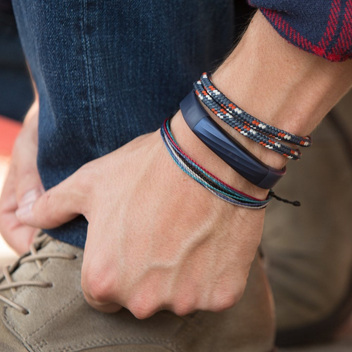 Jawbone UP3 Activity Tracker (JL04-6161ABD-EM) - спортивный браслет (Indigo Twist) купить в интернет-магазине icover