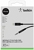 Кабель Belkin 3.5mm/Lightning 0.9m AV10172bt03-BLK (Black) купить в интернет-магазине icover