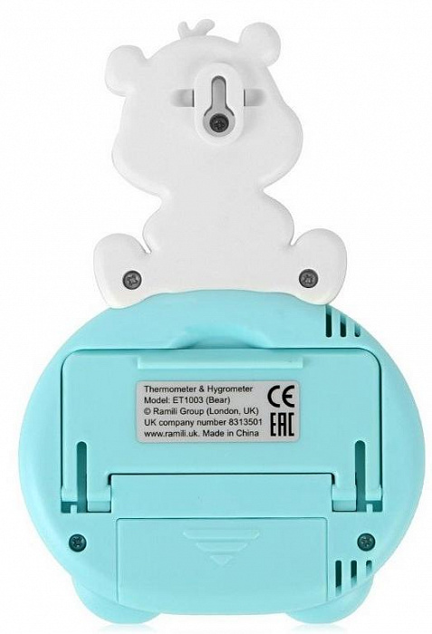 Термогигрометр Ramili Baby ET1003 (Blue) купить в интернет-магазине icover