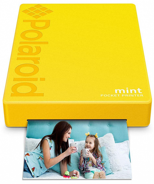 Портативный принтер Polaroid Mint (Yellow) купить в интернет-магазине icover