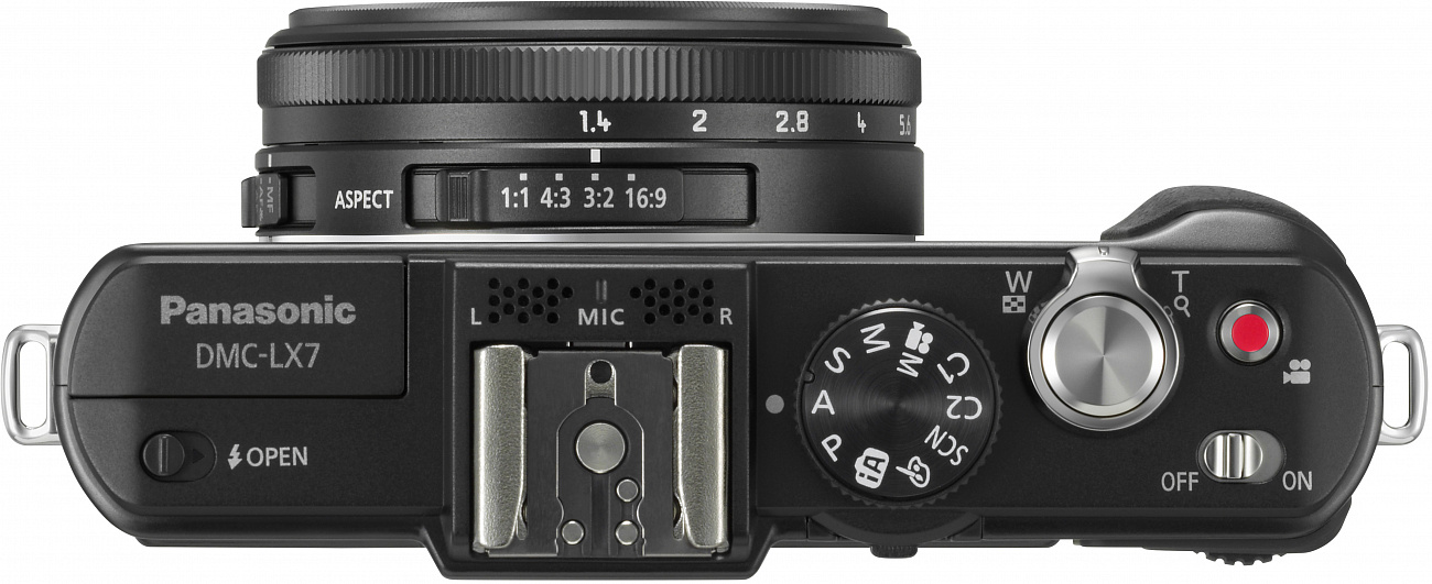 Panasonic Lumix DMC-LX7 (DMC-LX7EE-K) - цифровая беззеркальная камера (Black) купить в интернет-магазине icover