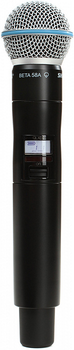 Shure ULXD24E/B58 K51 - вокальная радиосистема с ручным передатчиком (Black) купить в интернет-магазине icover