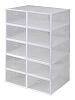 Коробки для хранения обуви Ridberg 20 шт (Transparent) купить в интернет-магазине icover