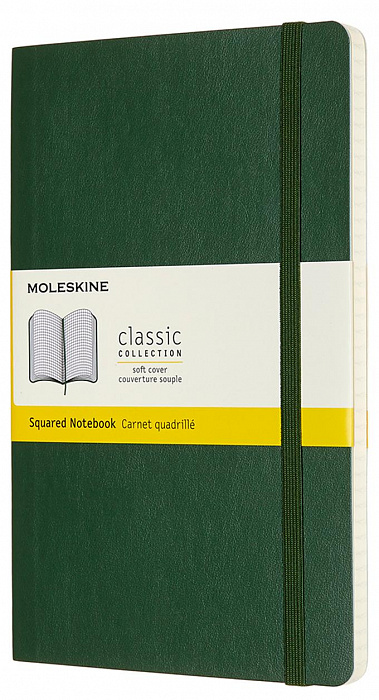 Блокнот 192 листов Moleskine (Green) купить в интернет-магазине icover
