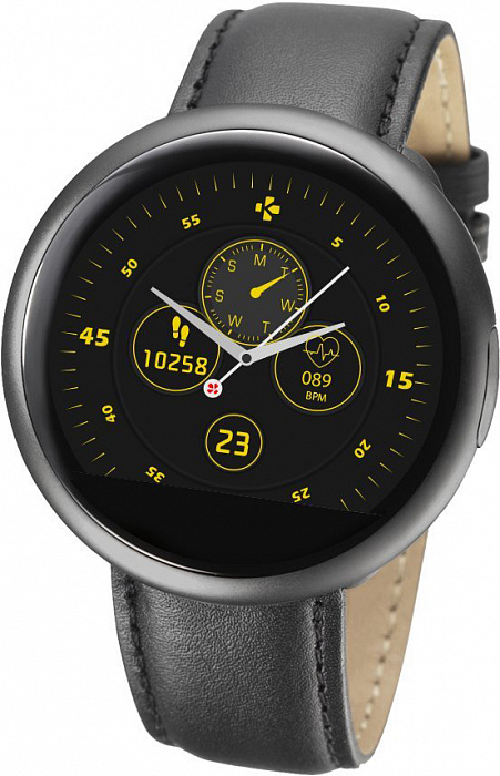 Умные часы MyKronoz ZeRound2 HR Premium (Black) купить в интернет-магазине icover