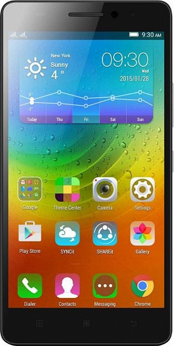Смартфон Lenovo A5000 8Gb 3G Dual Sim (Black) купить в интернет-магазине icover
