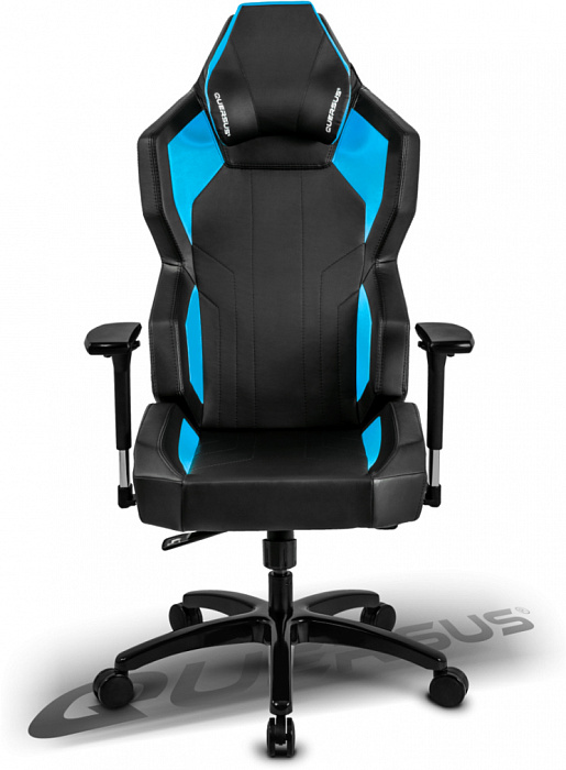 Игровое кресло Quersus Geos G702/XB (Black/Blue) купить в интернет-магазине icover