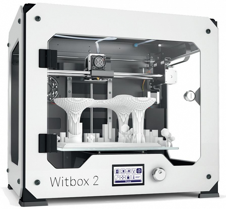 BQ WitBox 2 (D000020) - 3D принтер (White) купить в интернет-магазине icover