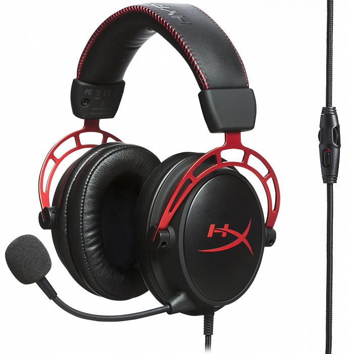 Игровые наушники Kingston HyperX Cloud Alpha (Black/Red) купить в интернет-магазине icover