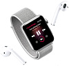 Умные часы Apple Watch Series 3 42 mm (Space Gray Aluminum/Black Sport Band) купить в интернет-магазине icover