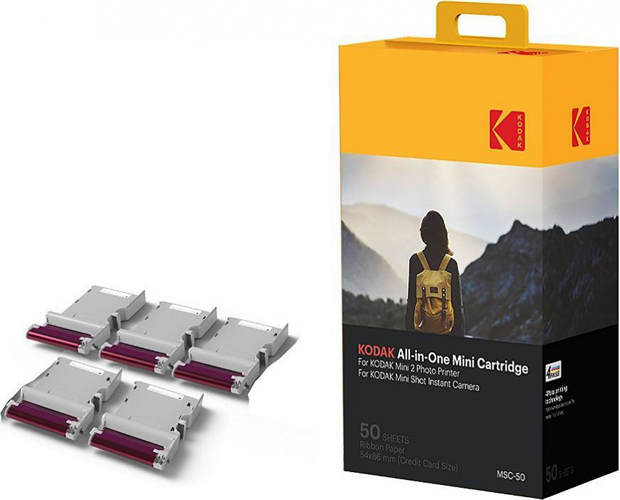 Картридж Kodak All-In-One для Mini Shot/Mini 2 (KODMC50) купить в интернет-магазине icover