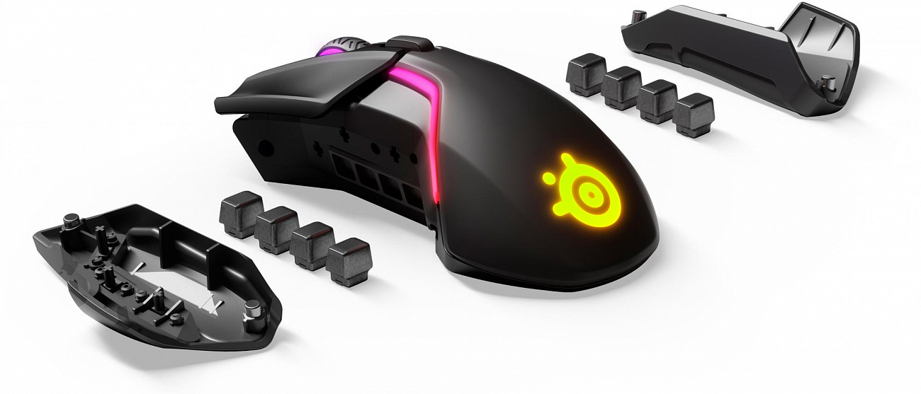 Игровая беспроводная мышь Steelseries Rival 650 1096107 (Black) купить в интернет-магазине icover