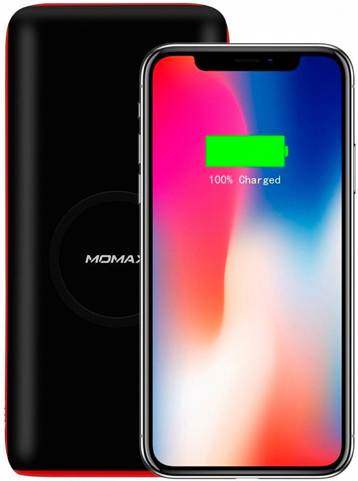 Внешний аккумулятор Momax Q.Power 2X (IP82D) 20000mAh (Black) купить в интернет-магазине icover